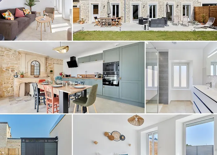 La Rose Des Vents - Moderne - Proche Bayeux Casa vacanze Saint-Vigor-le-Grand